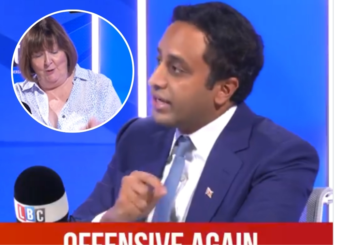 Shelagh Fogarty and Zia Yusuf on LBC.