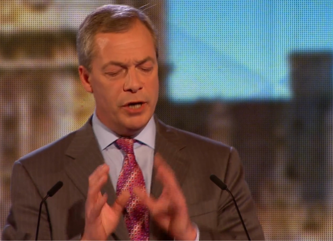 Nigel Farage on BBC.