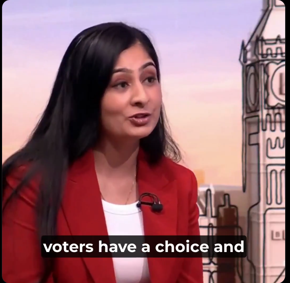 Your Party MP Zarah Sultana