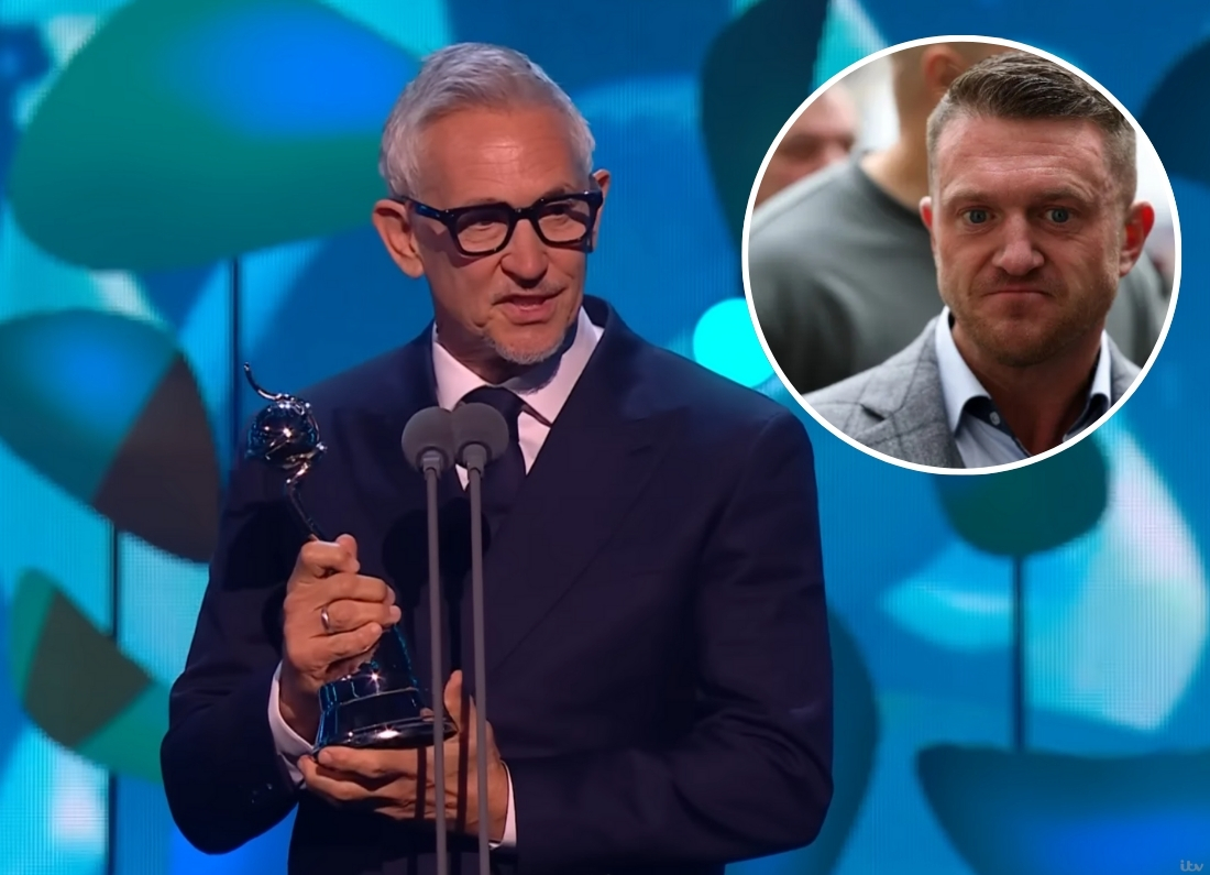 Gary Lineker hits back after controversial social media post by Tommy Robinson