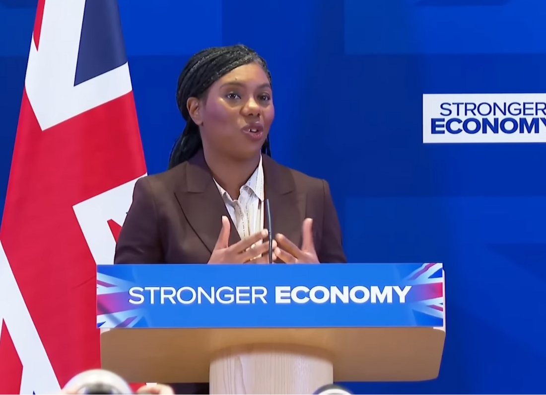 Kemi Badenoch delivers speech on welfare