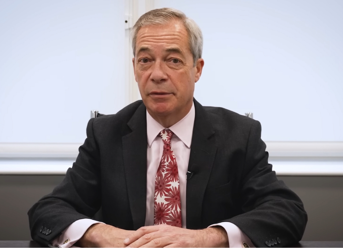 Reform UK leader Nigel Farage