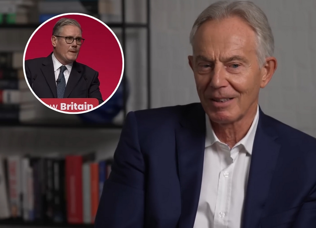 Keir Starmer and Tony Blair