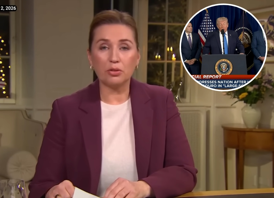 Mette Frederiksen Donald Trump