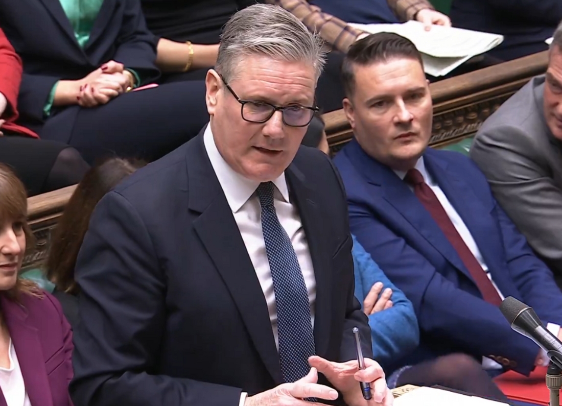 Keir Starmer at PMQs - 07/01/2026