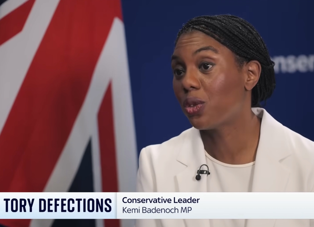 Kemi Badenoch has been launching a recruitment campaign, for a "new Conservative Party".