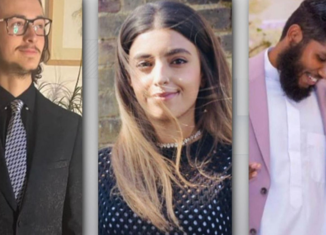 Lewie Chiaramello, Heba Muraisi and Kamran Ahmed