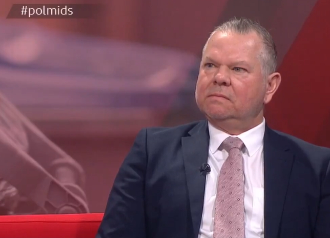 David Taylor said policy decisions had been taken "that I don't stand by, and I can't stand by".