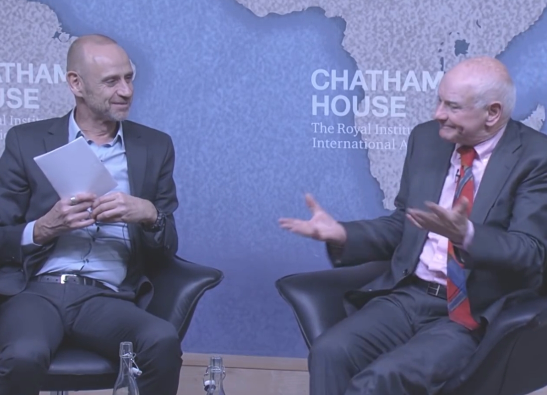 Evan Davis In Conversation With Sir Howard Davies, Chairman of RBS