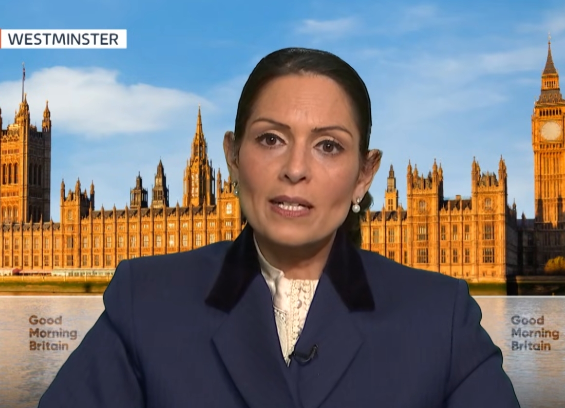 Shadow Foreign Secretary Priti Pate