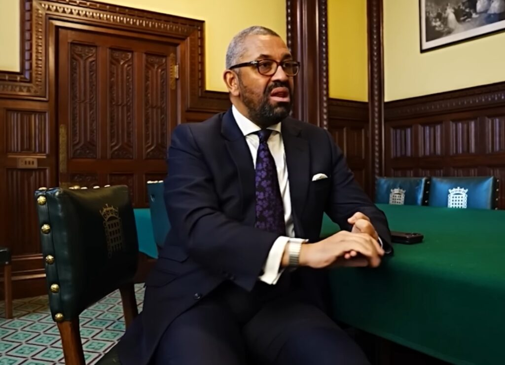 Shadow local government secretary Sir James Cleverly