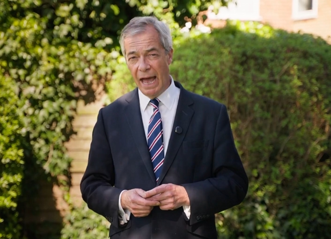 Reform UK leader Nigel Farage