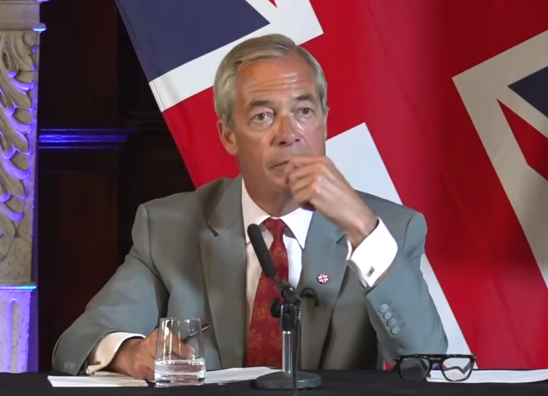 Nigel Farage announces Reform UK’s plan to transfer foreign prisoners overseas