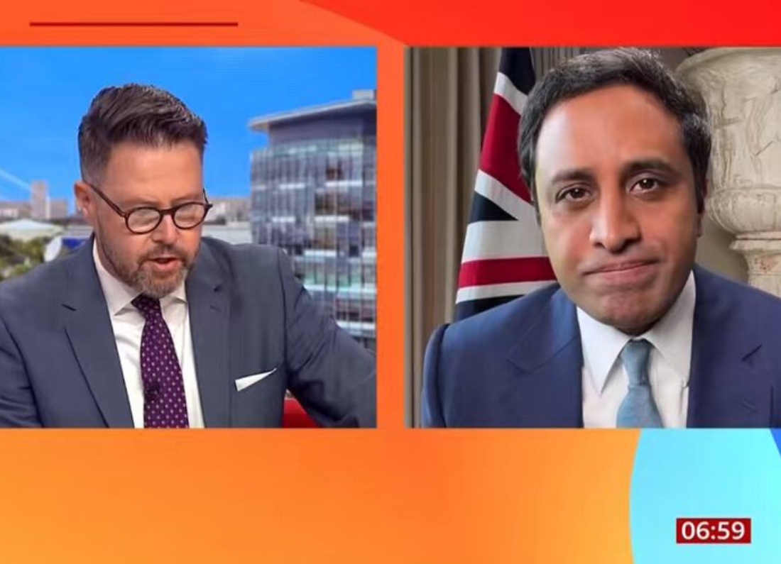 John Kay questions Reform UK spokesperson Zia Yusuf on BBC Breakfast about Nigel Farage’s reported leadership talks.